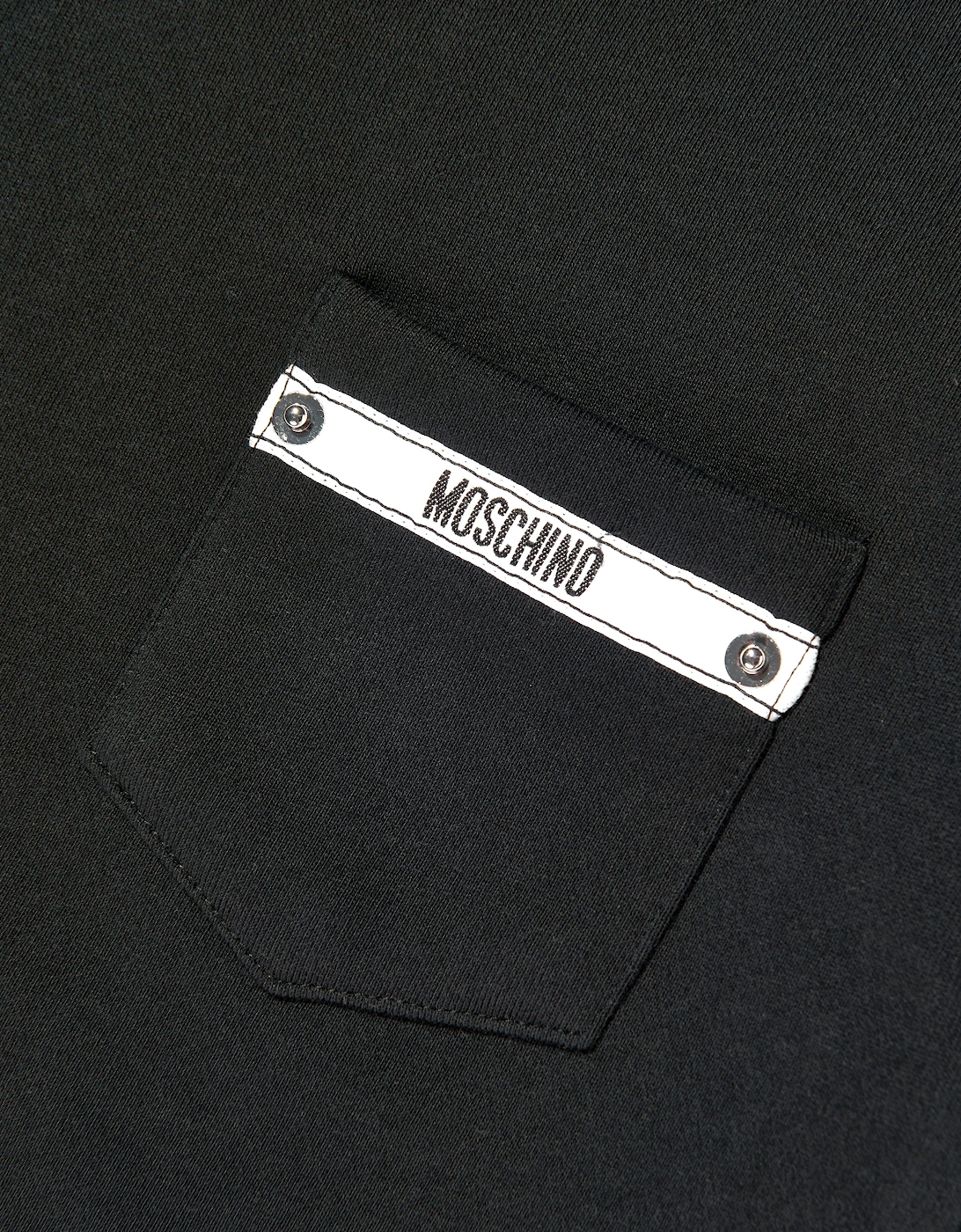 Boys Logo Pocket Sweatshirt in Black