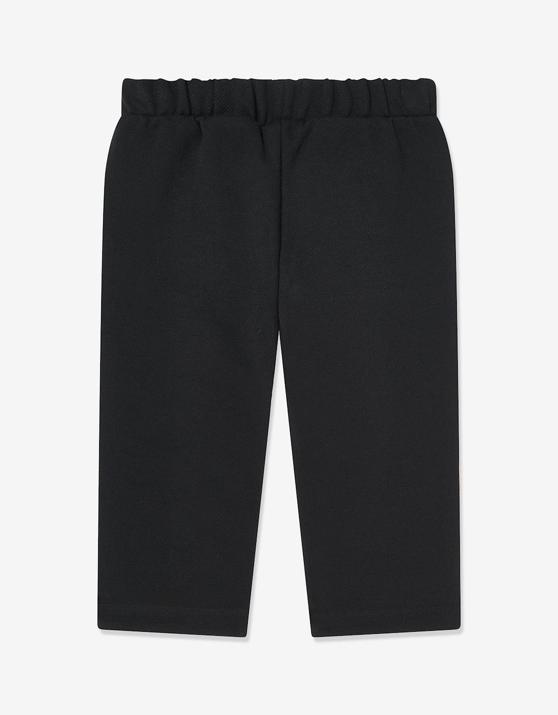 Baby Teddy Bear Logo Joggers in Black