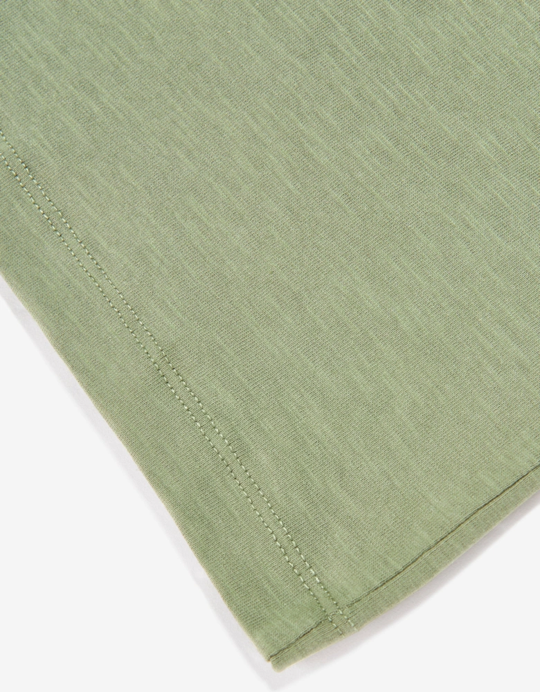 Kids Teddy Bear Logo T-Shirt in Green