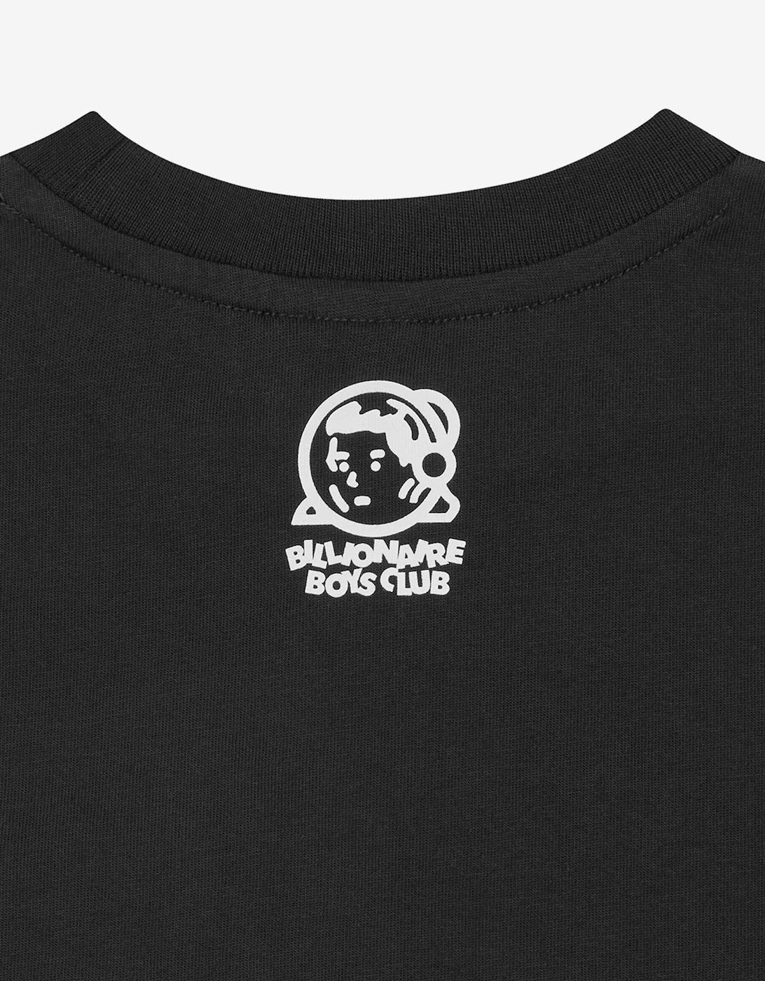 Boys Distorted Arch Logo T-Shirt in Black