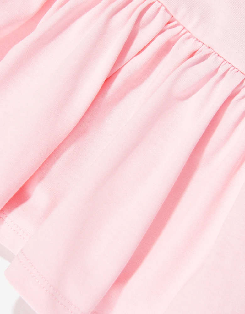 Baby Girls Logo Dress in Pink