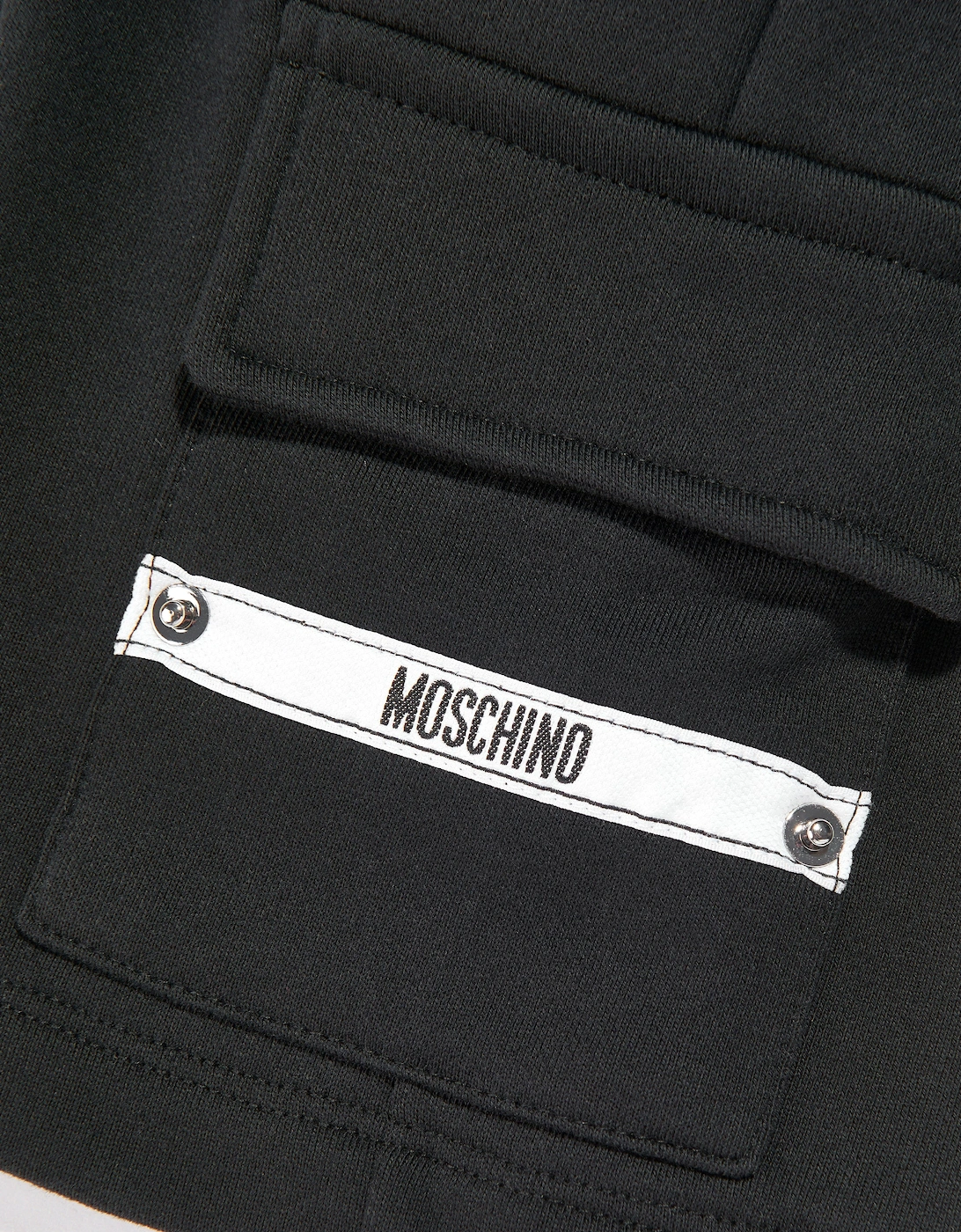 Boys Logo Pocket Shorts in Black