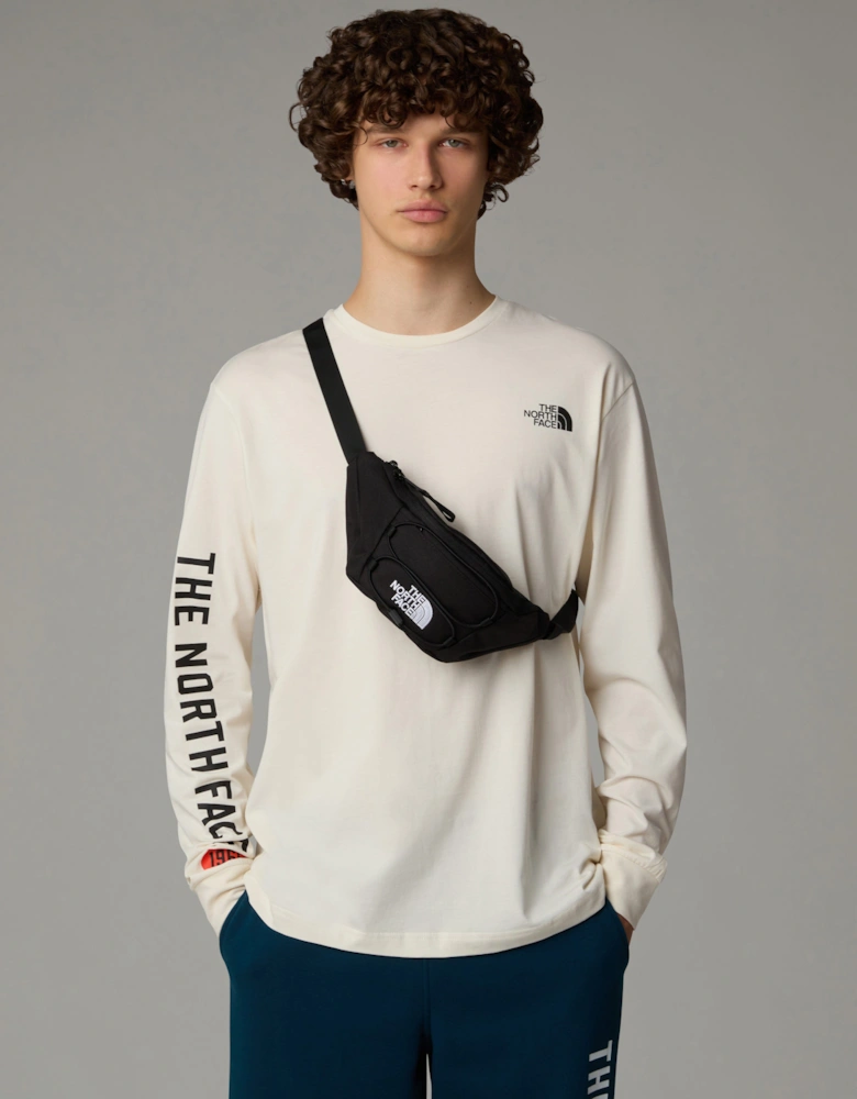 Jester Lumbar Belt Bag in Black (27cm)