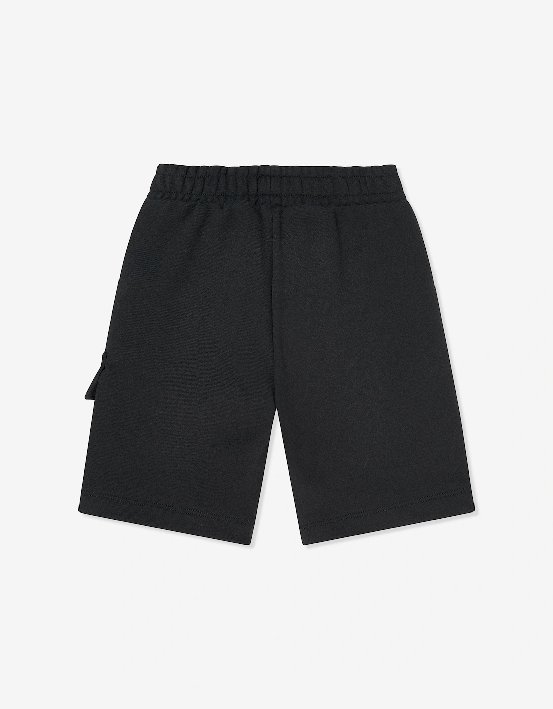 Boys Logo Pocket Shorts in Black