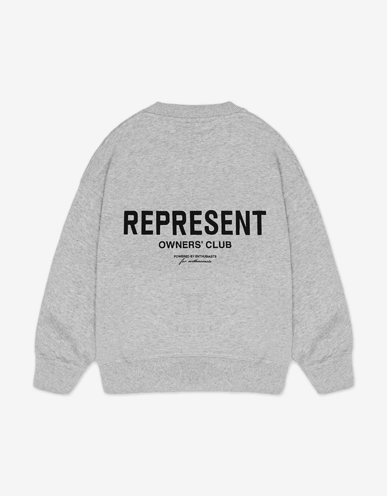 Kids Mini Owners Club Sweatshirt in Grey