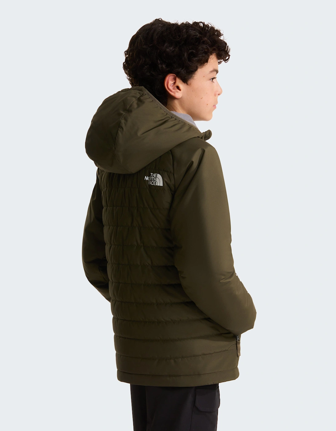 Boys Never Stop Synthetic Jacket in Green