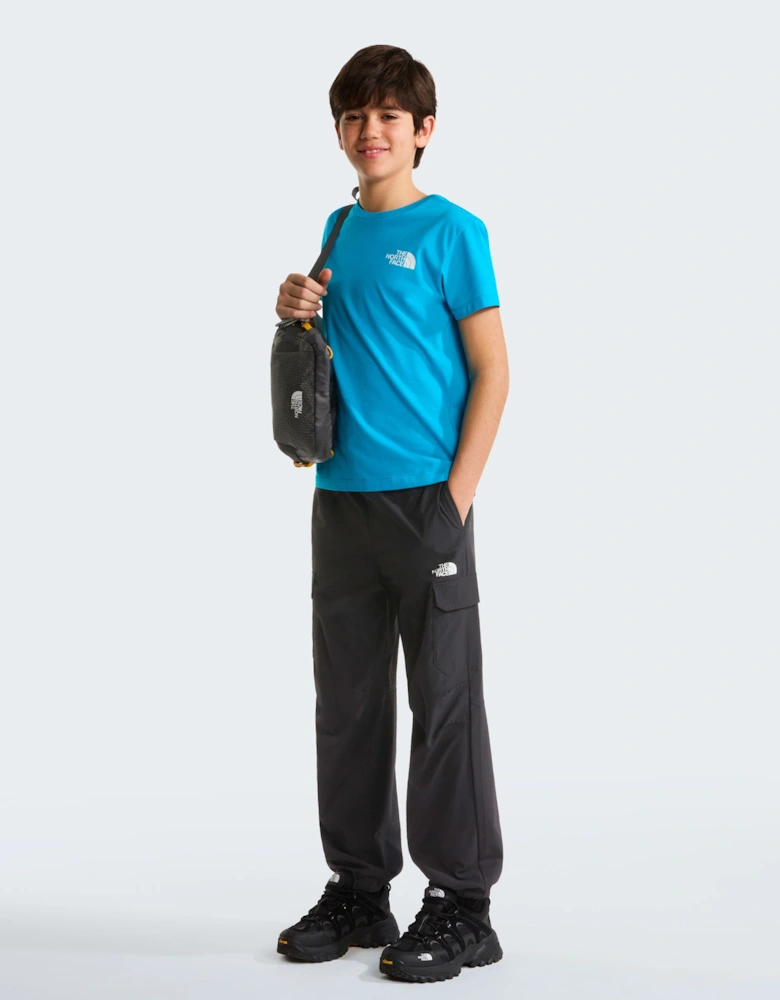 Kids Simple Dome Regular T-Shirt in Blue