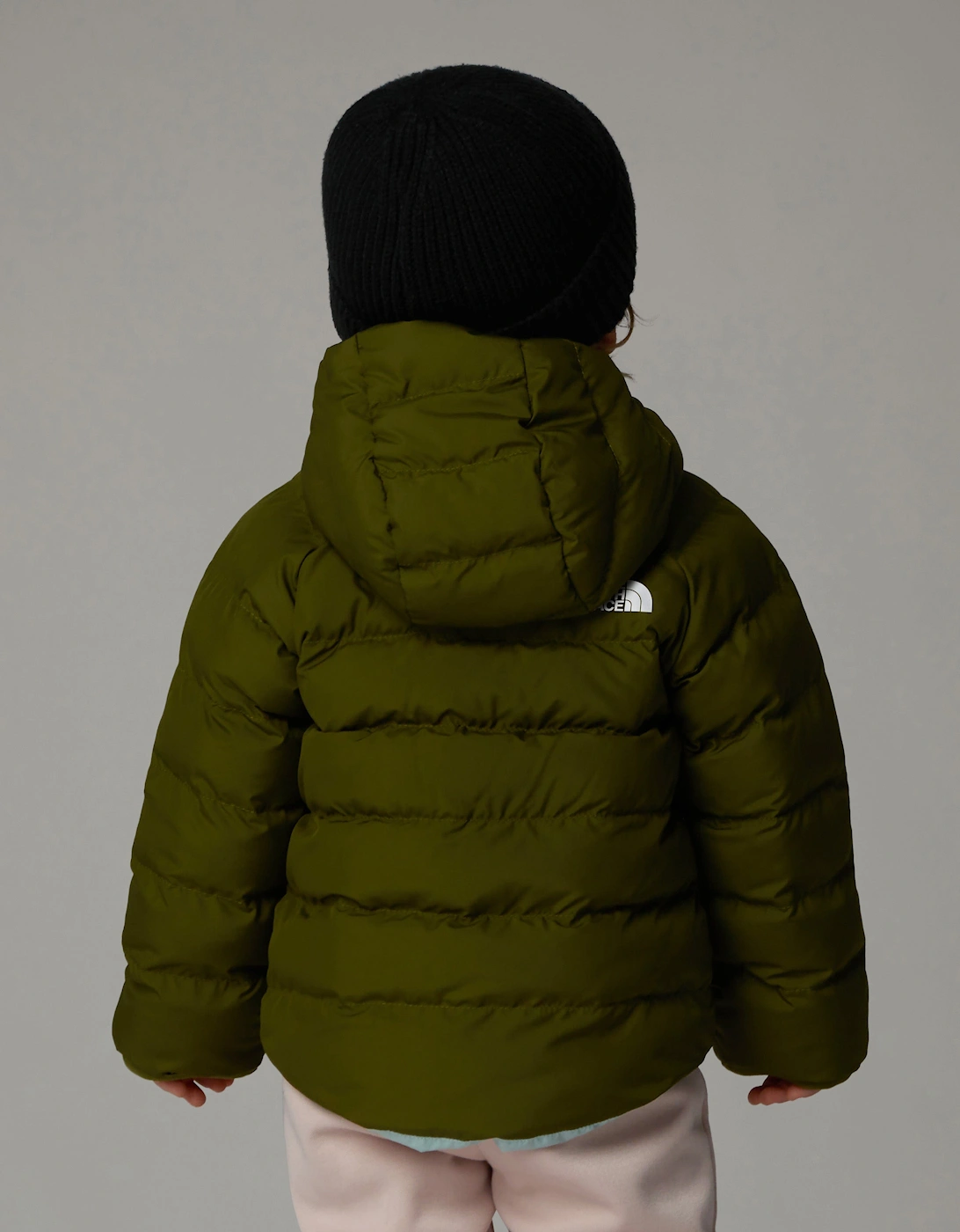 Baby Boys Reversible Perrito Hooded Jacket in Green
