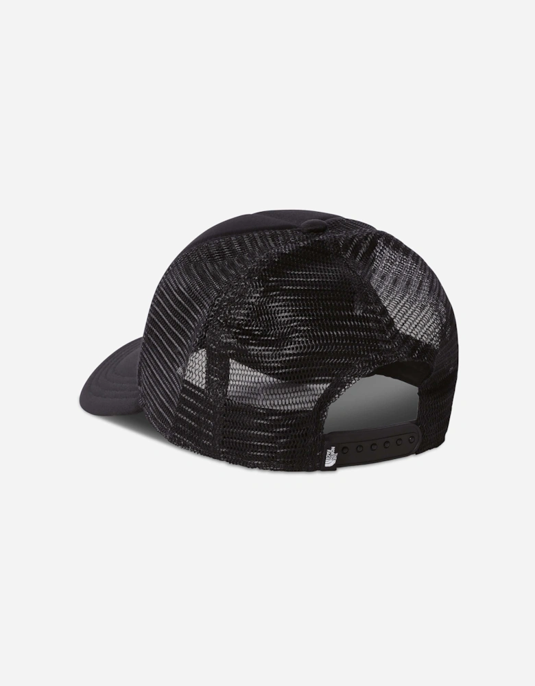 Kids TNF Logo Trucker Cap in Black