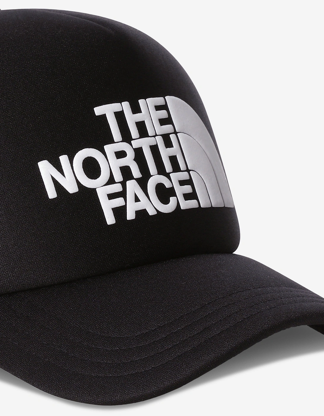 Kids TNF Logo Trucker Cap in Black