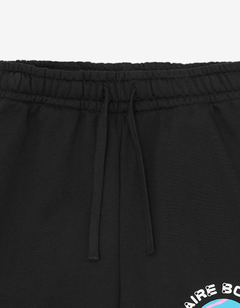 Boys Planet Sweat Shorts in Black