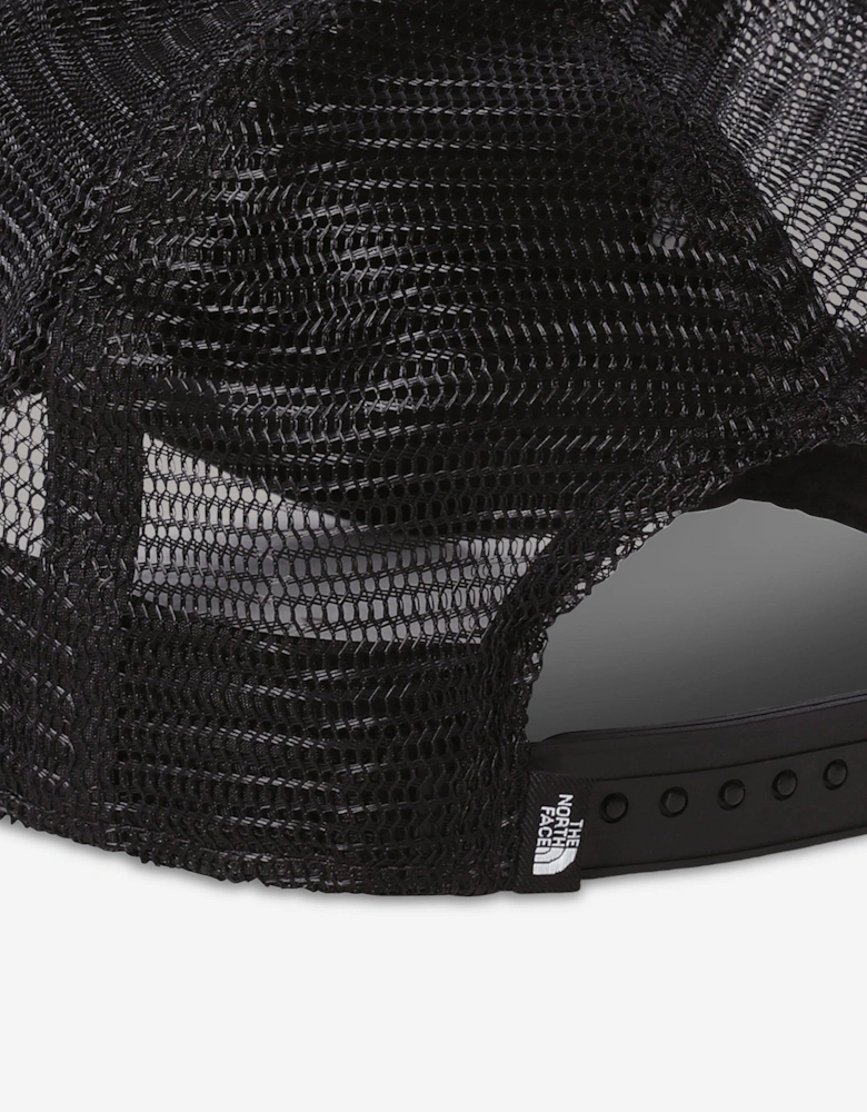 Kids TNF Logo Trucker Cap in Black