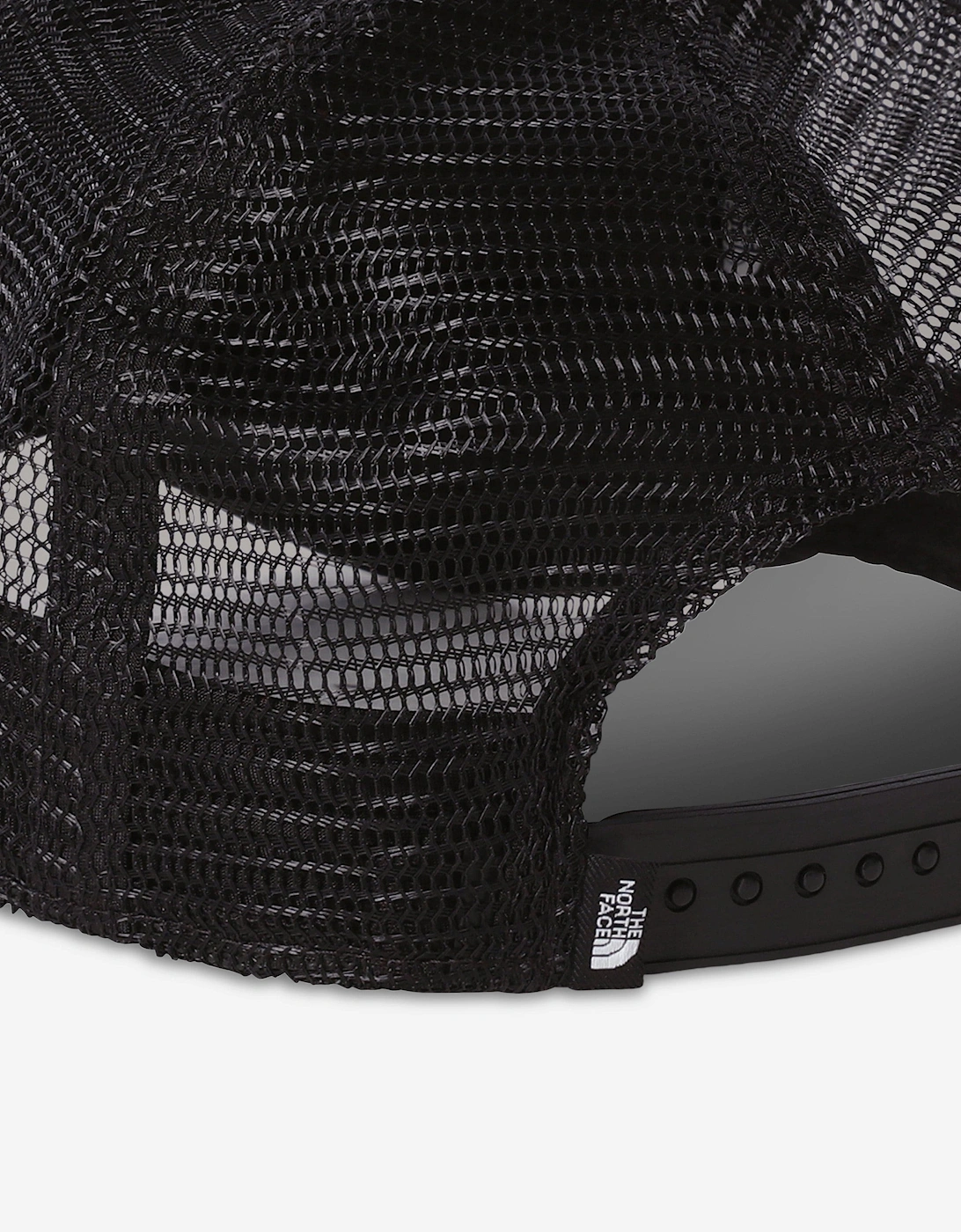 Kids TNF Logo Trucker Cap in Black