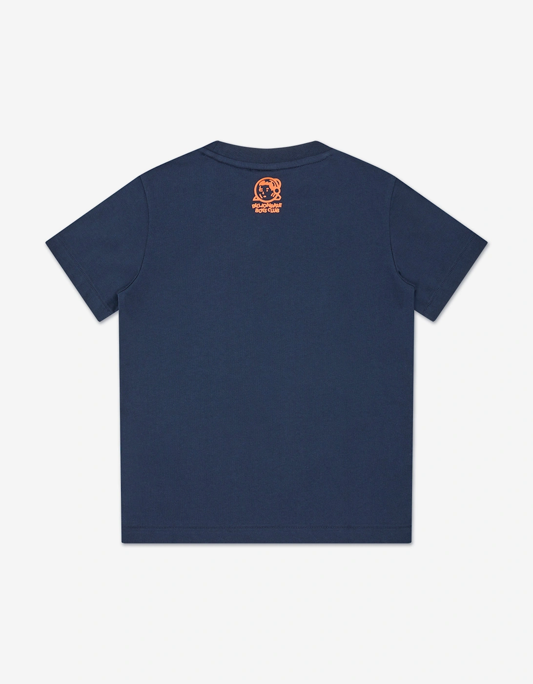 Boys Overlay Camo Fill Arch Logo T-Shirt in Navy