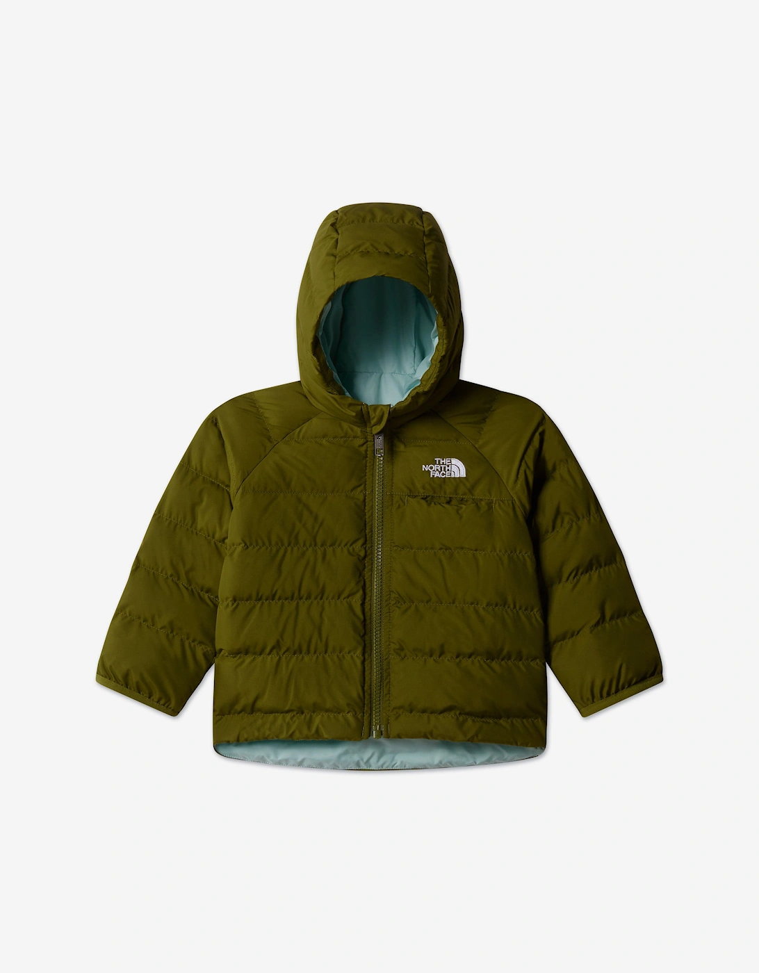 Baby Boys Reversible Perrito Hooded Jacket in Green
