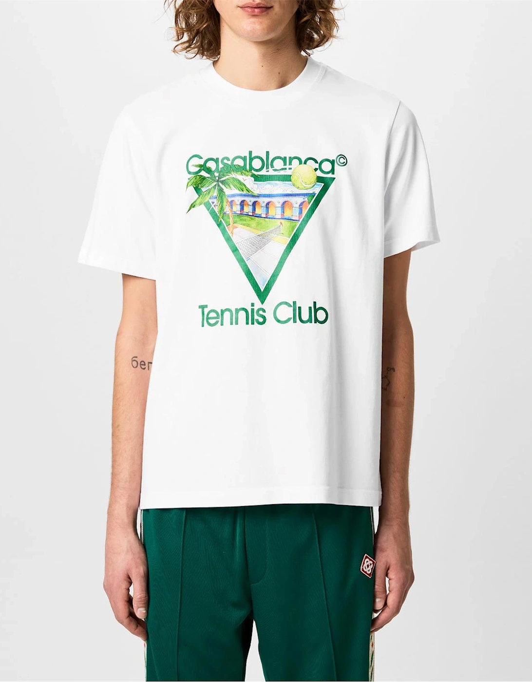 New Tennis T Shirt White