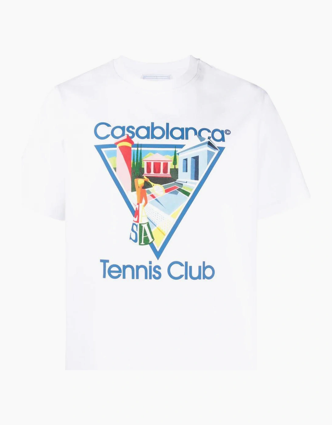 Tennis Club La Joueuse T Shirt White, 3 of 2