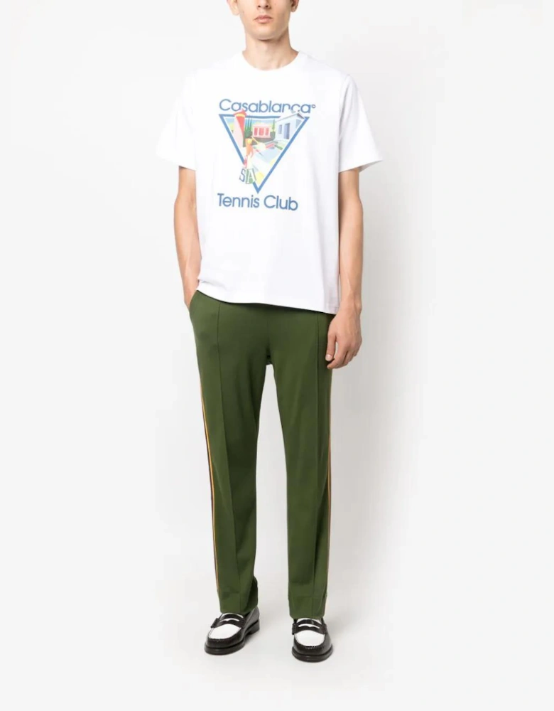 Tennis Club La Joueuse T Shirt White