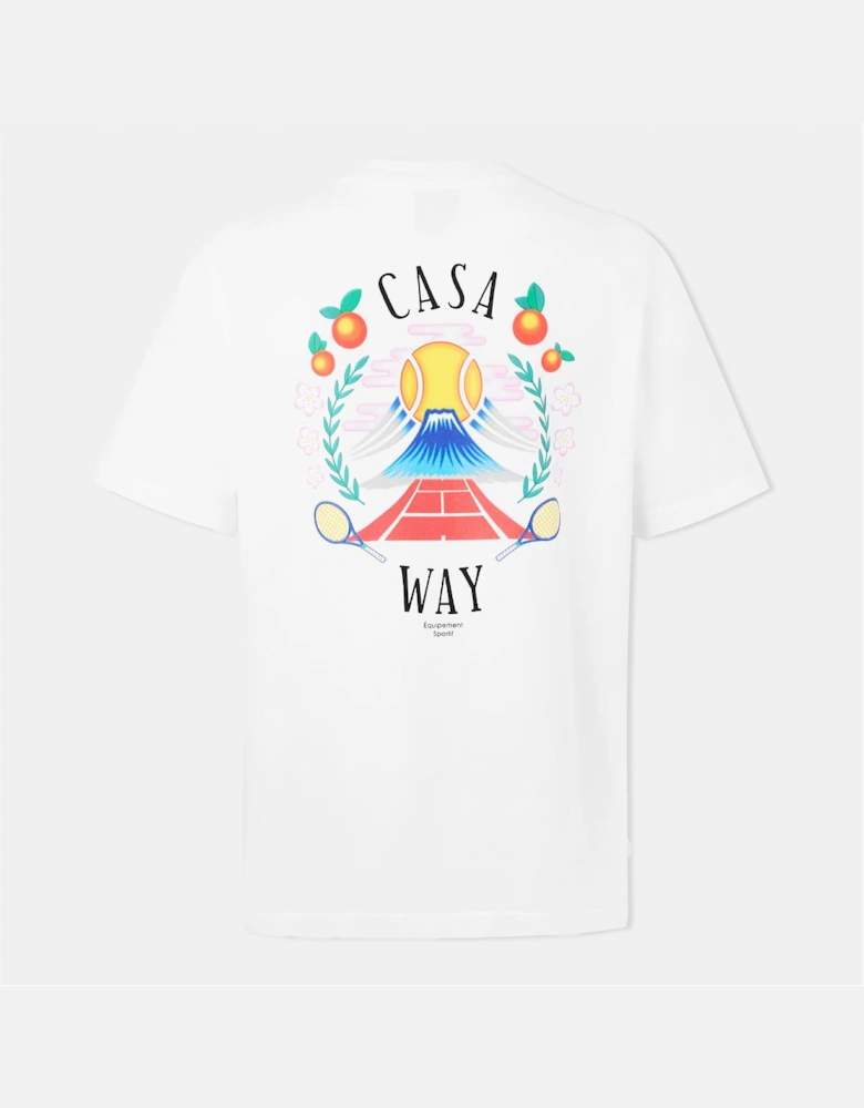 Casa Way Mountain T-Shirt White