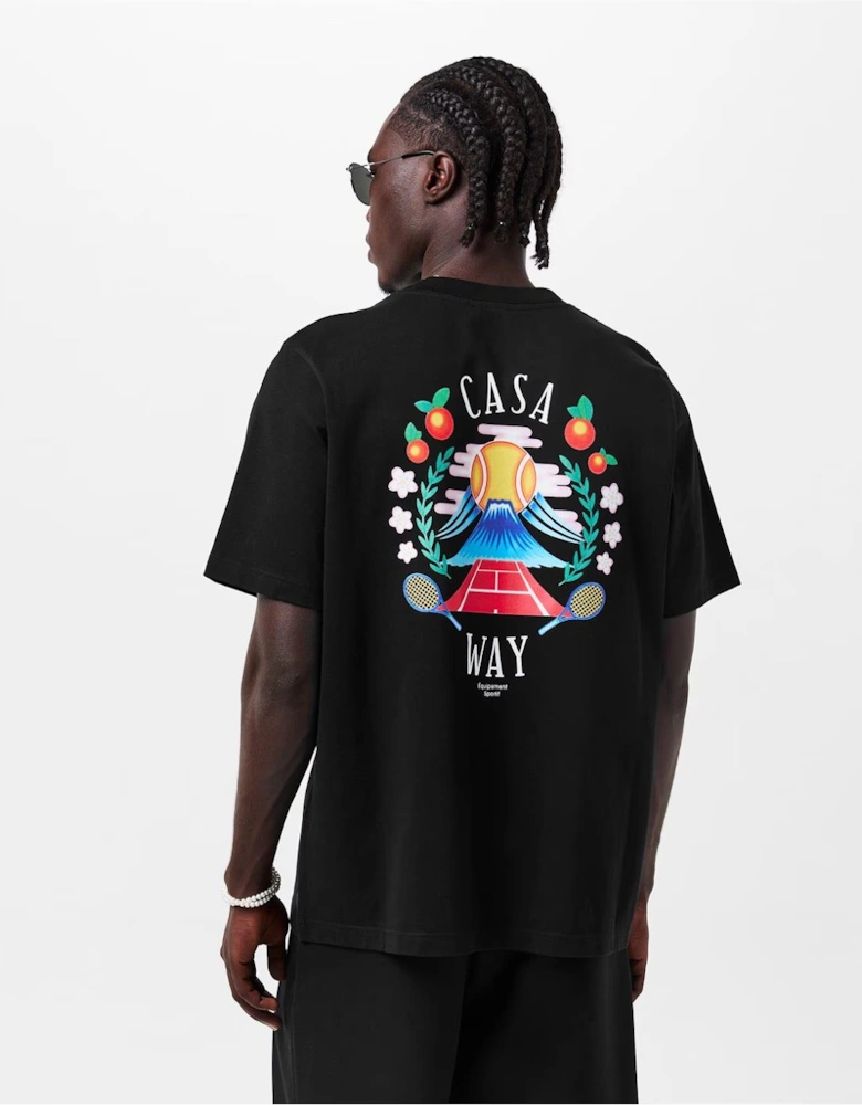 Casa Way Mountain T-Shirt Black