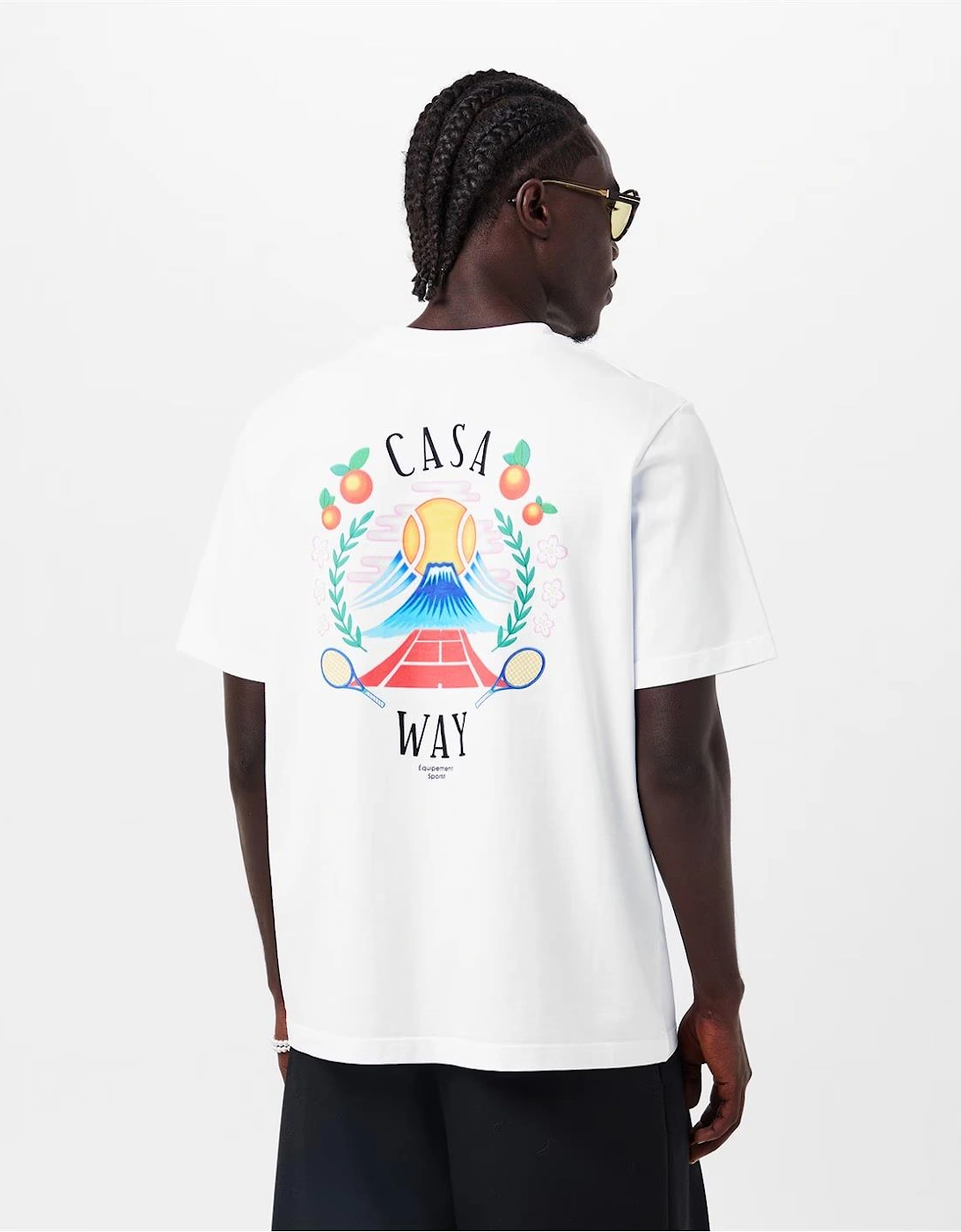 Casa Way Mountain T-Shirt White