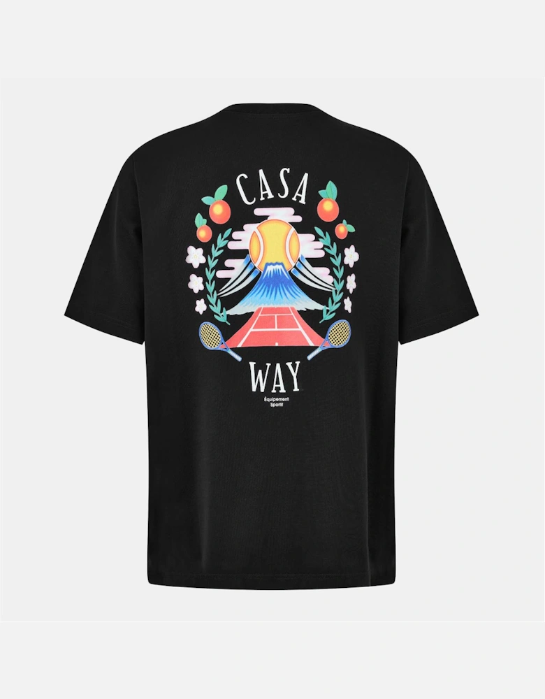 Casa Way Mountain T-Shirt Black