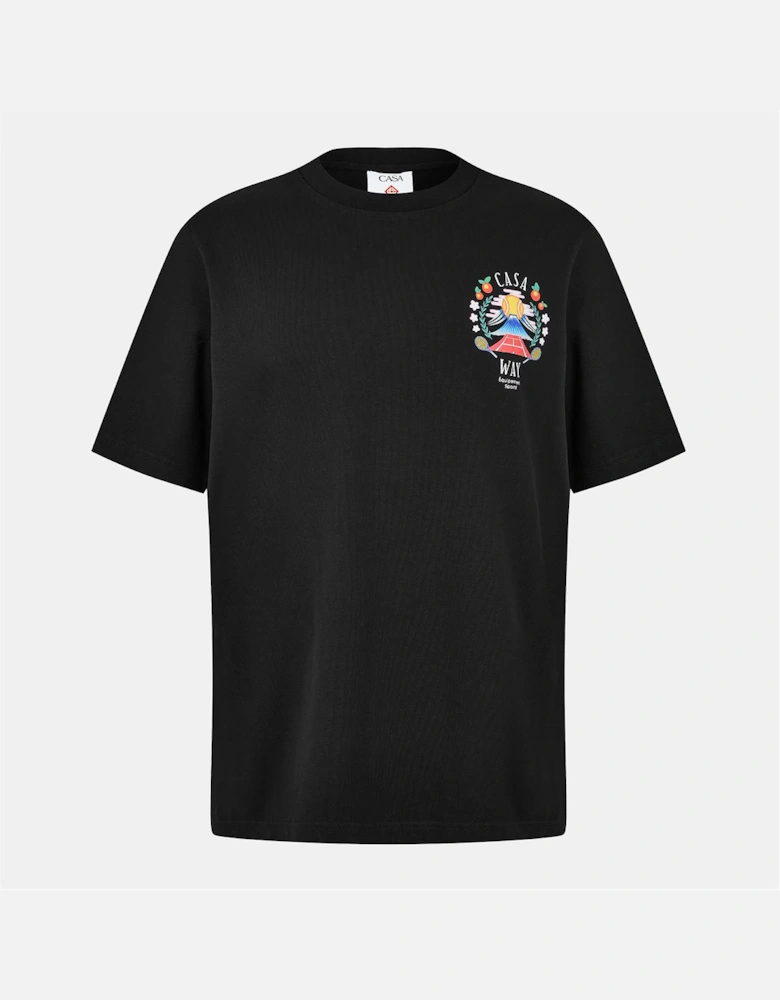 Casa Way Mountain T-Shirt Black