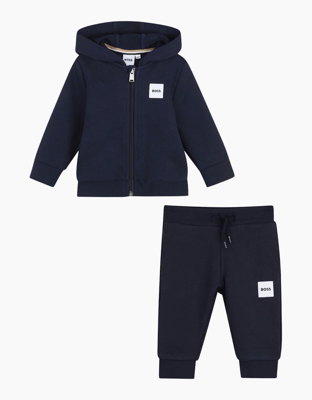 BOSS NAVY BABY/TODDLER TRACKSUIT J52866/J52835, 9 of 8