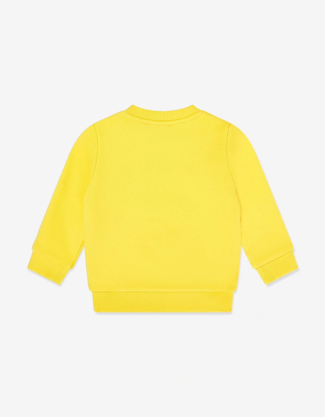 Baby Teddy Bear Logo Sweatshirt in Yellow