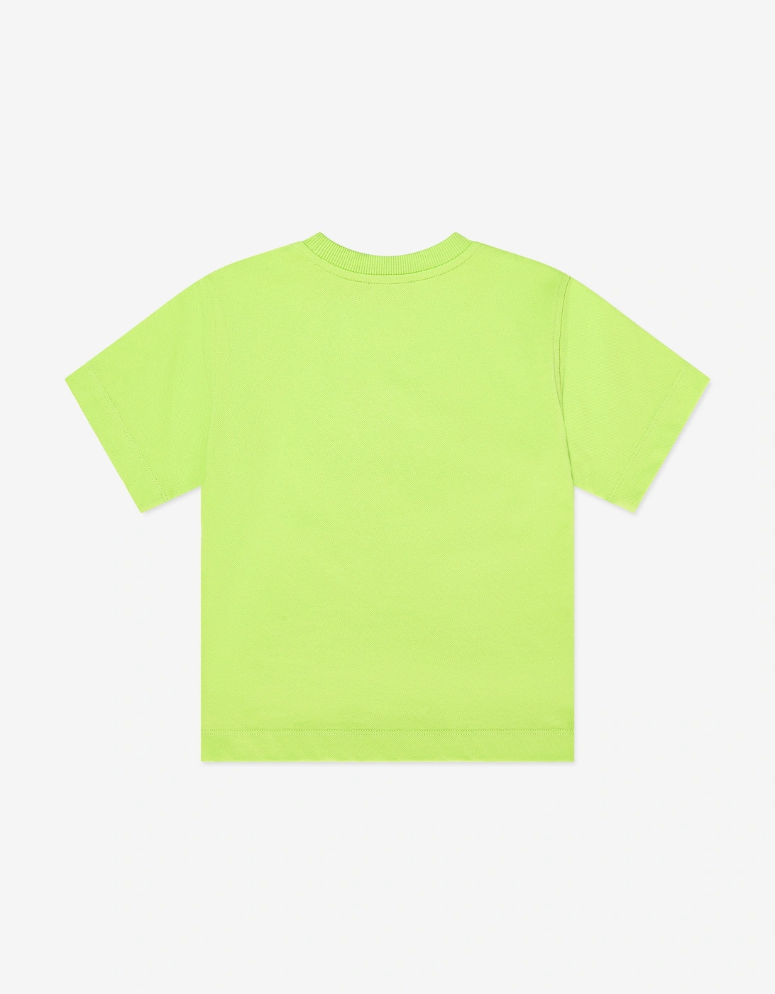 Kids Teddy Bear Logo T-Shirt in Green