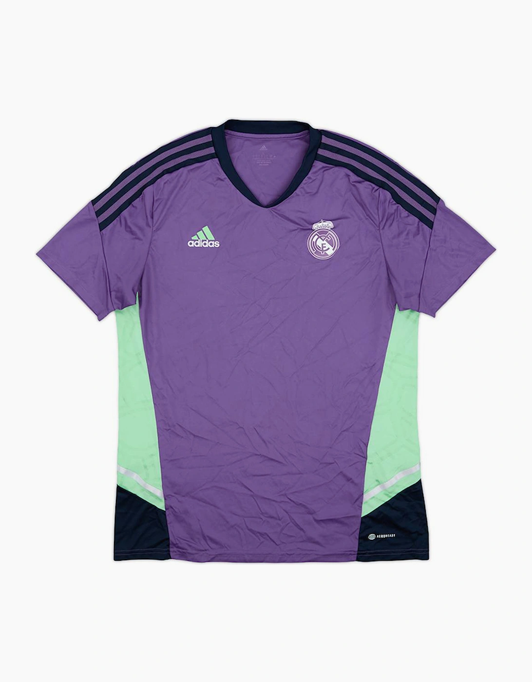 Adidas Men's Purple Real Madrid 2022/23 Training Shirt  44 Xxl
