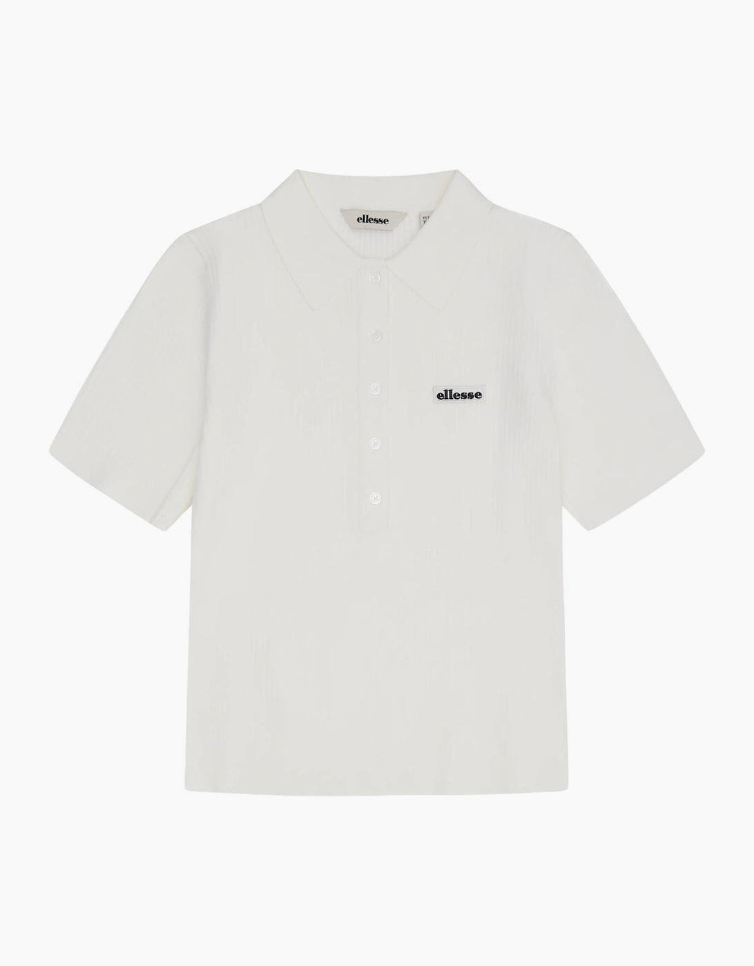 Ellesse Women's Cream The Umpire Polo - Off White  Size 14