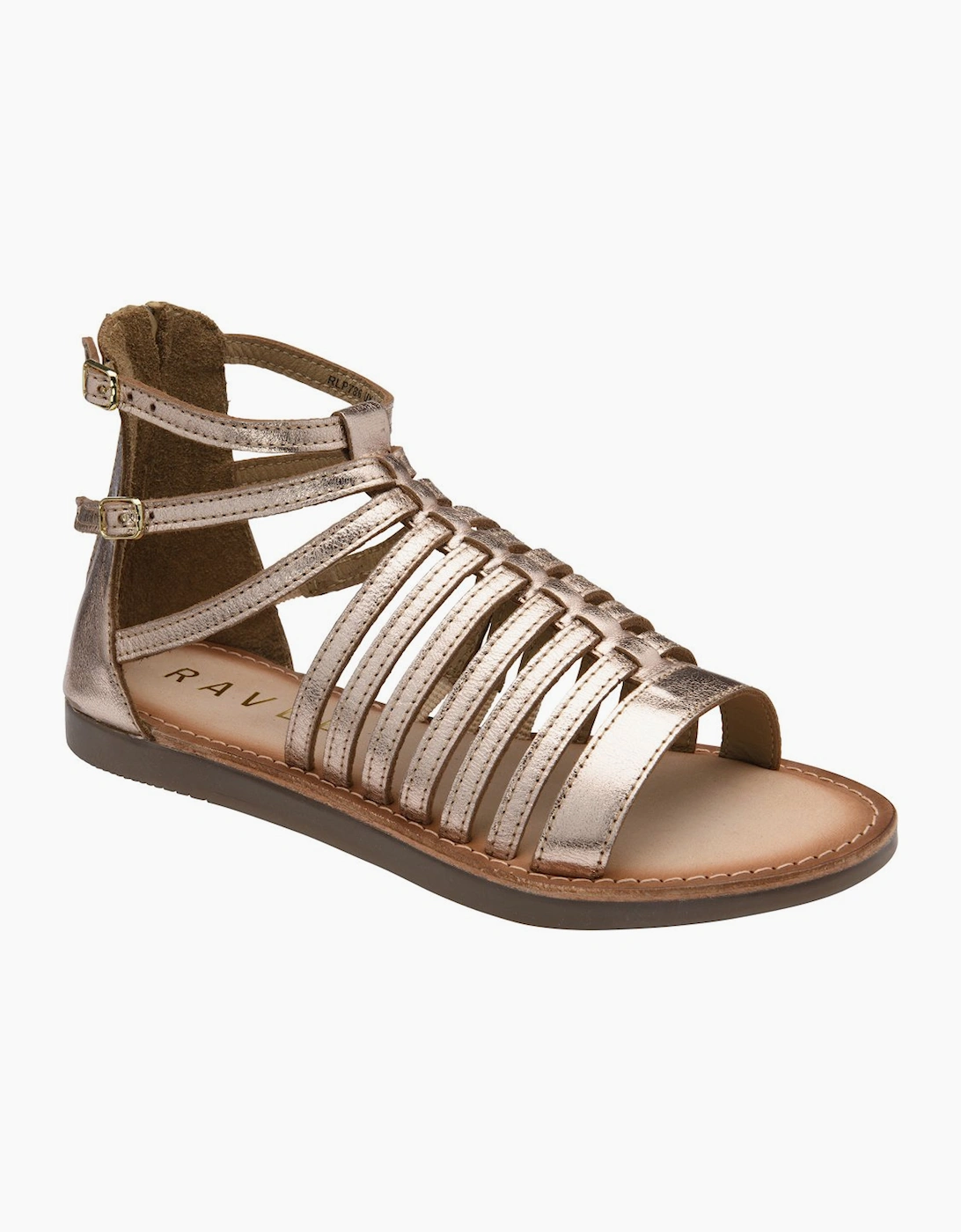 Ravel Women's Gold Etton Gladiator Sandals - Size: 6