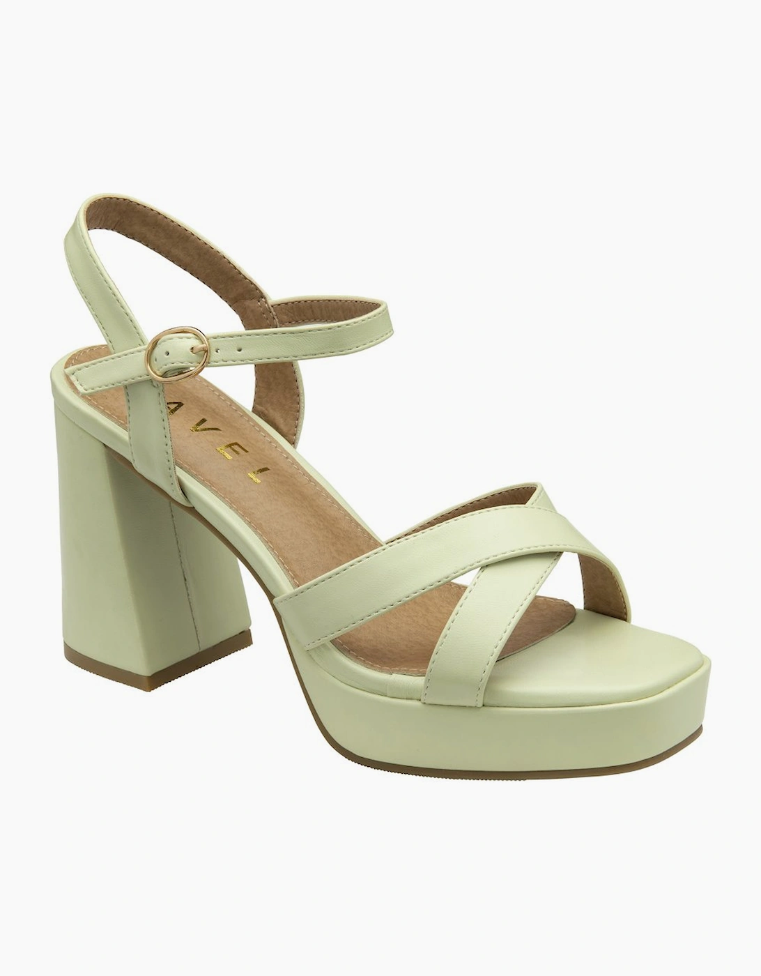 Ravel Women's Tan Farran Heeled Sandals - Size: 8