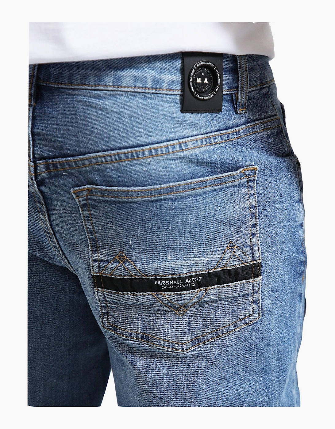 Marshall Fit Denim Jeans Stone Wash