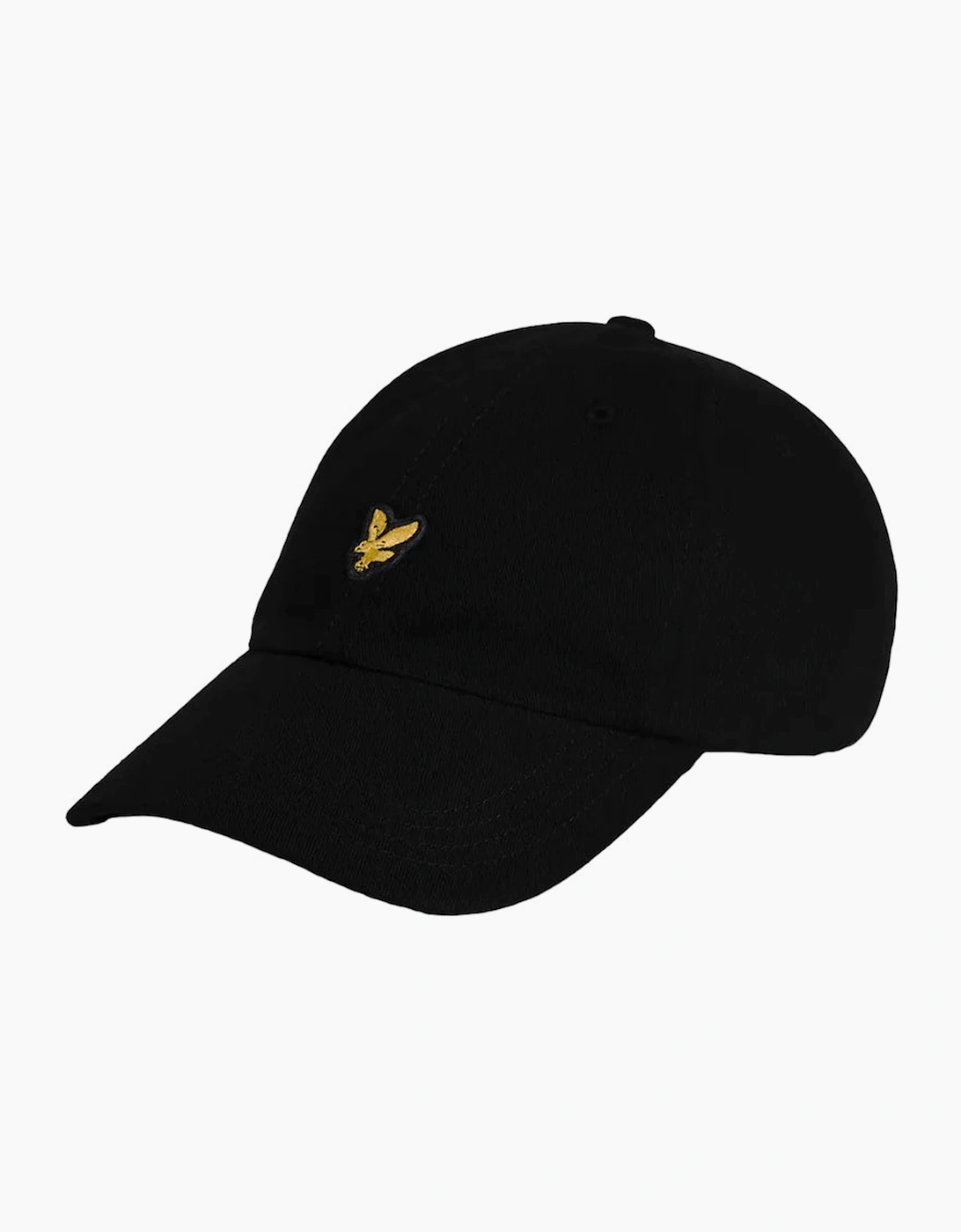 Lyle & Scott Logo Baseball Cap, Jet Black - One Size - Image 6