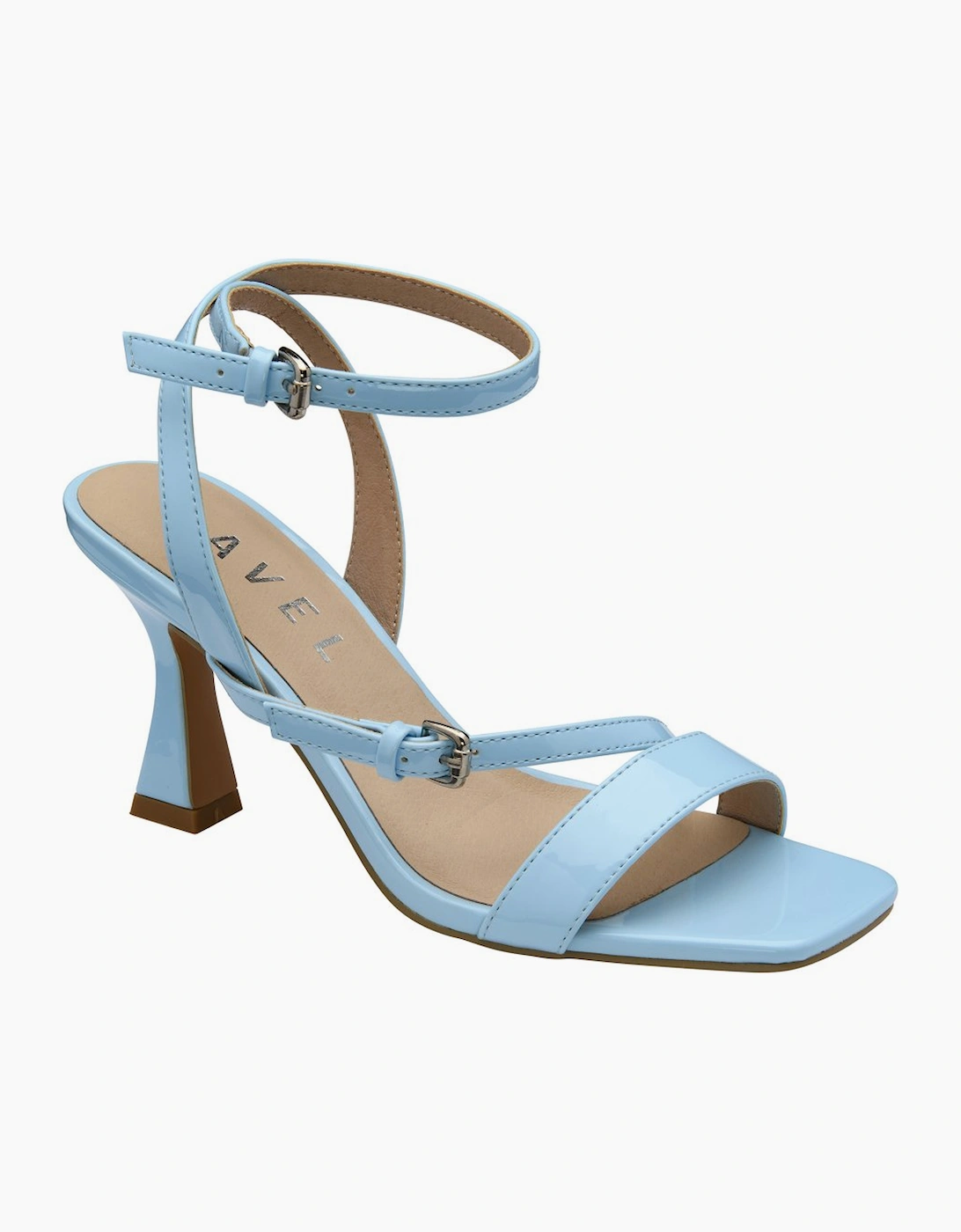Ravel Ravel Women's Arten Womens Heeled Sandals - Pale Blue Patent