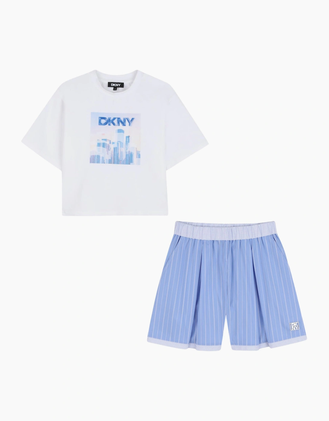 GIRLS SHORT & T SHIRT SET D62621/D62589, 4 of 3