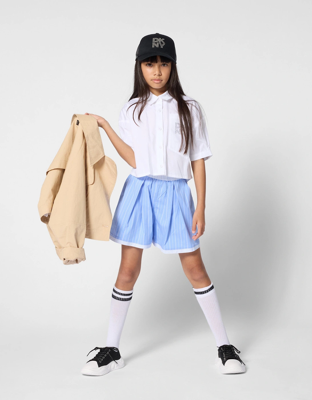 GIRLS SHORT & T SHIRT SET D62621/D62589