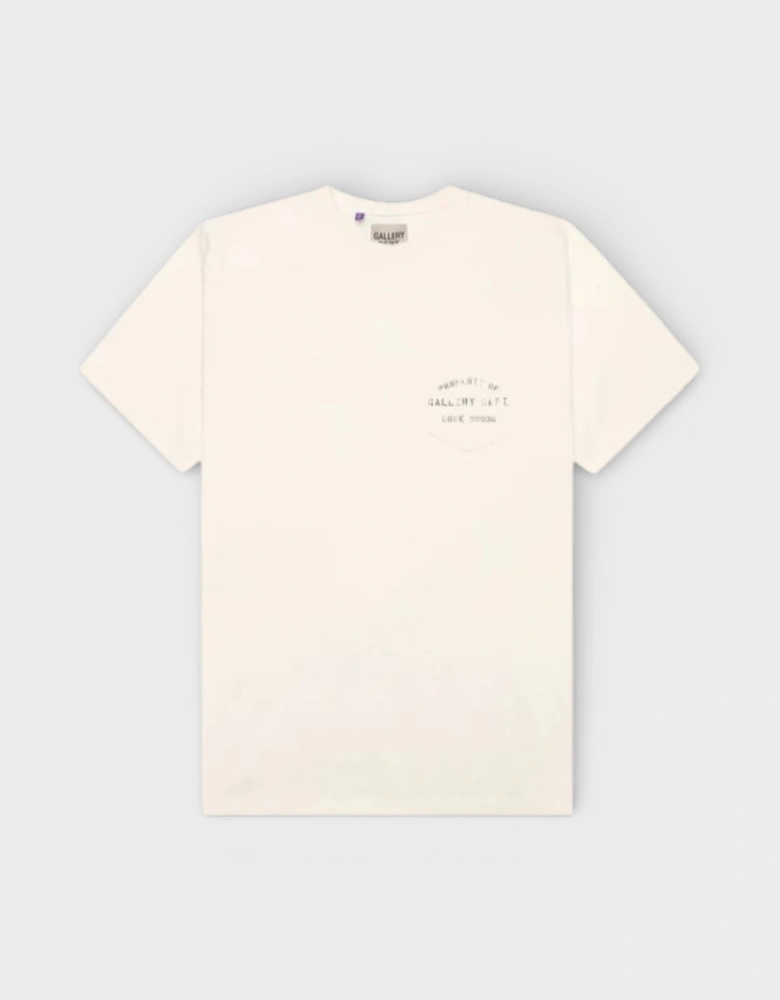 Property Of Stencil Tee Natural