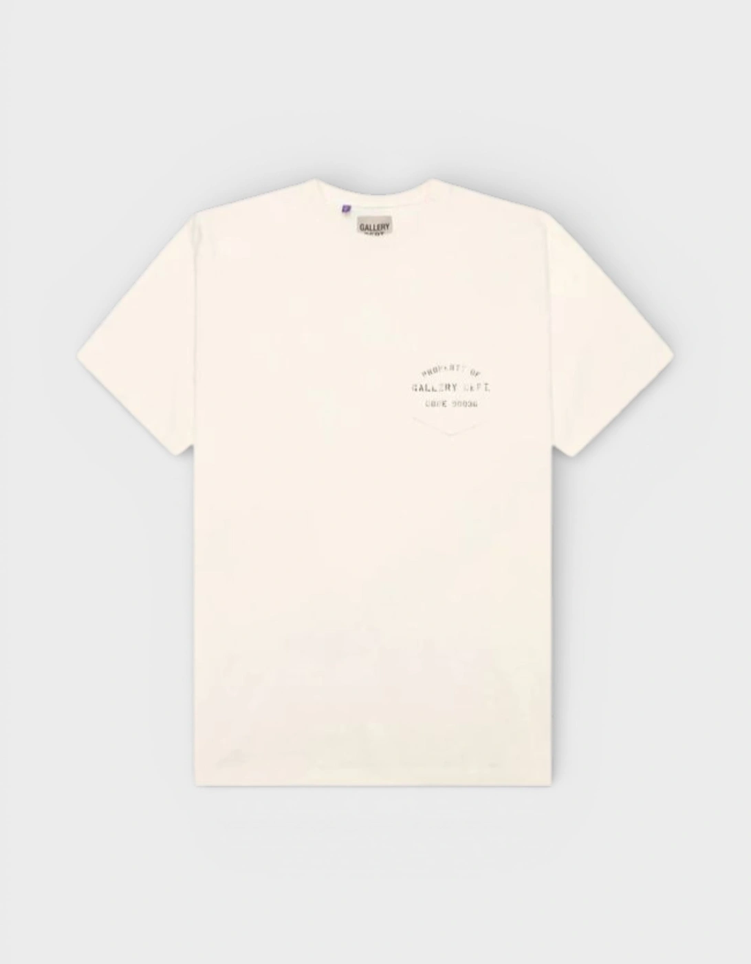 Property Of Stencil Tee Natural