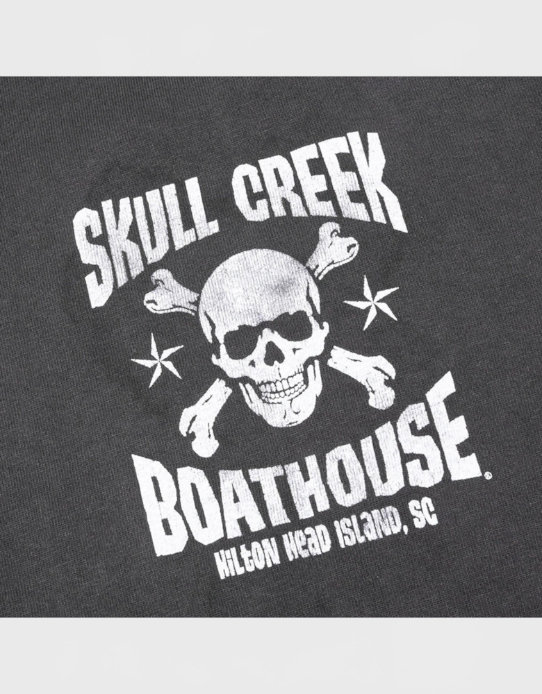 Skull Creek L/S Tee Vintage Black