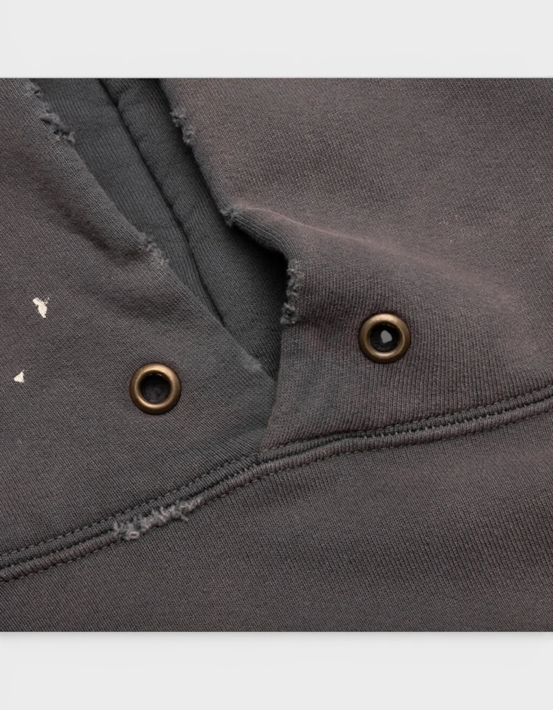 90's Recycle Hoodie Washed Black