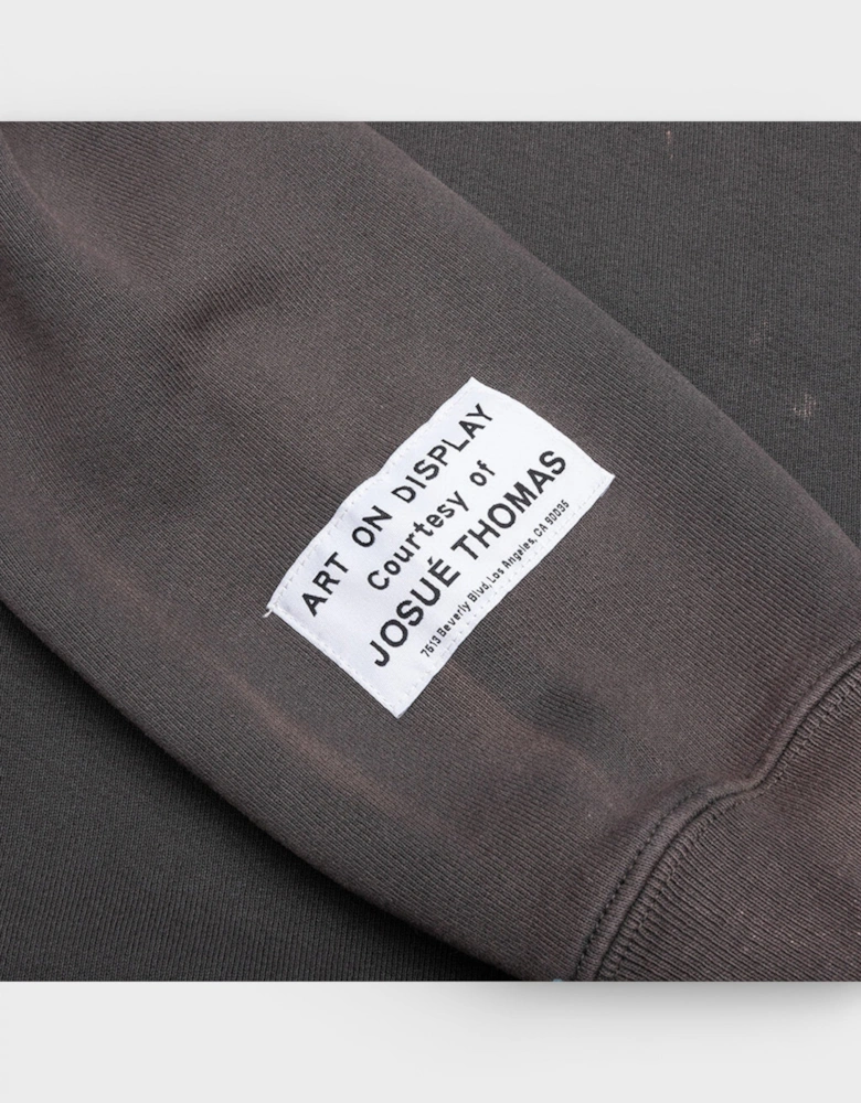 90's Recycle Hoodie Washed Black