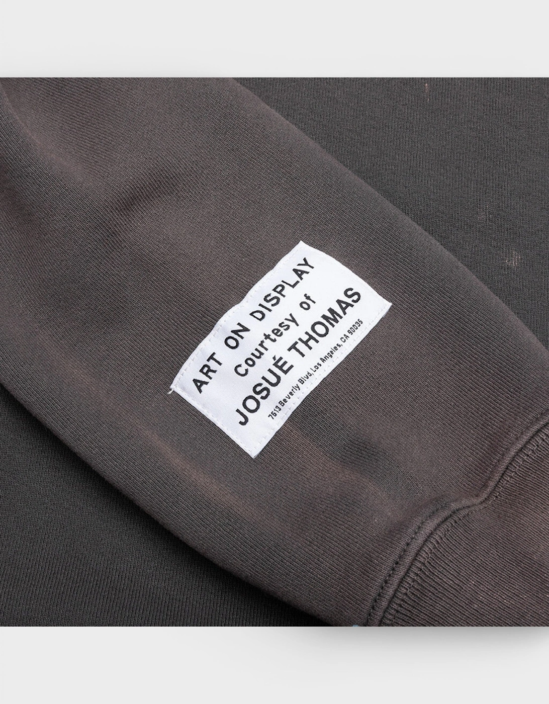 90's Recycle Hoodie Washed Black