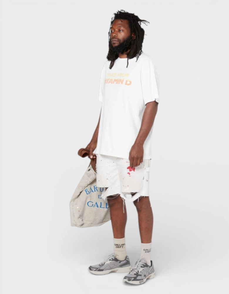 Vitamin D Tee White