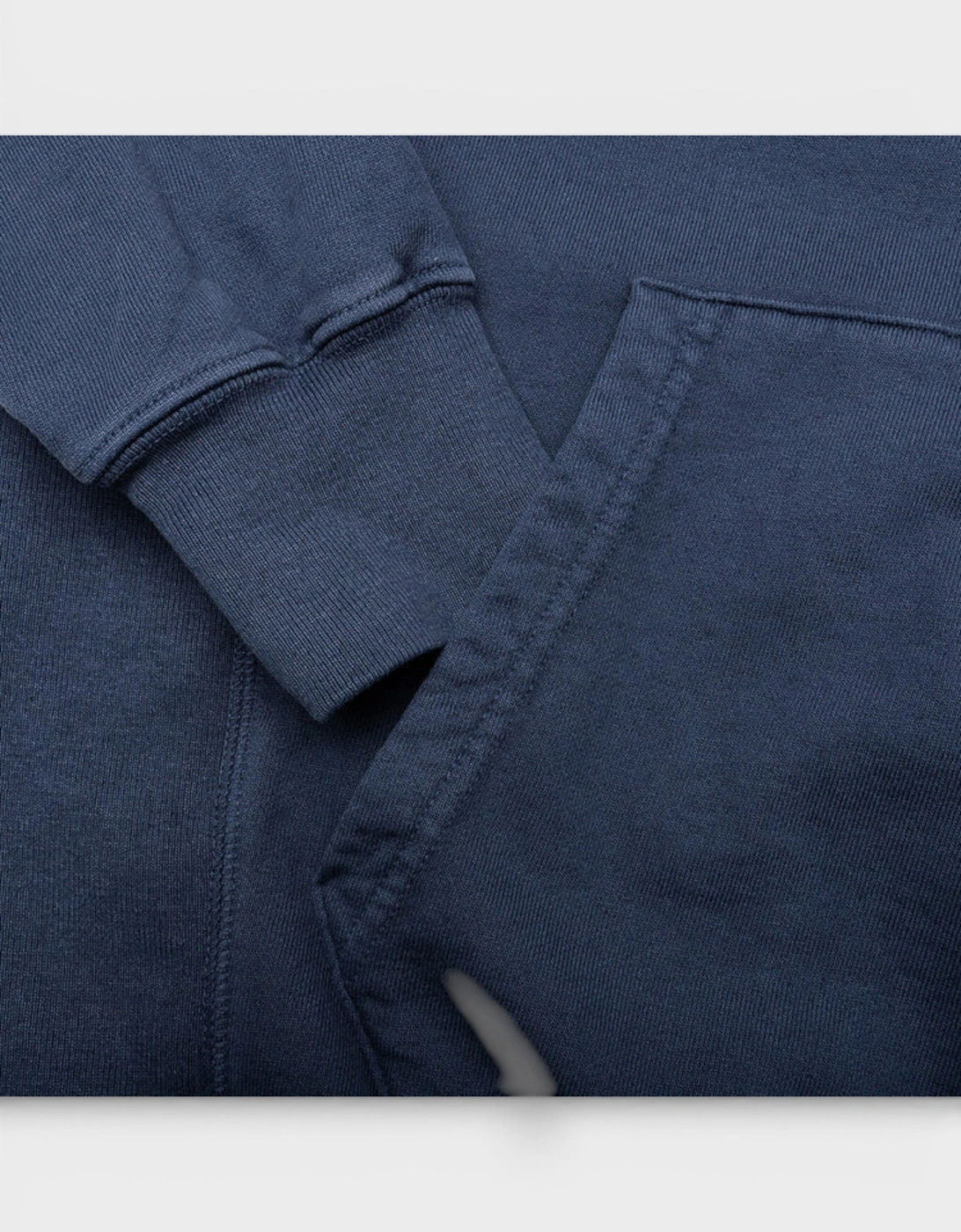 ATK Stacked Logo Hoodie Navy