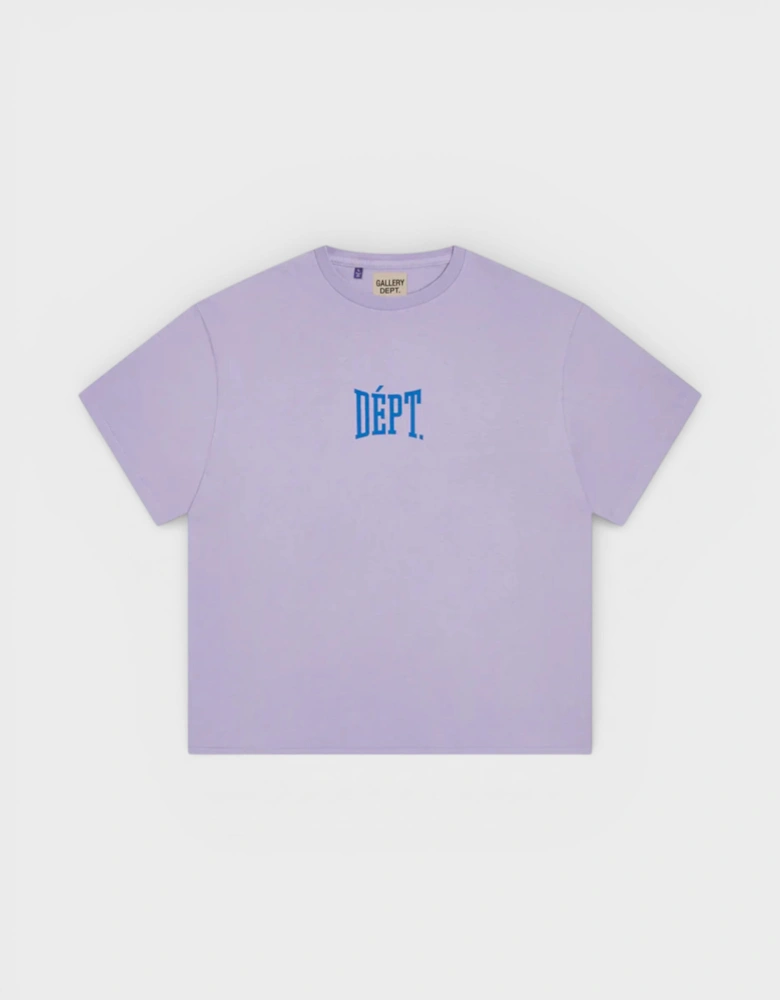 Dept Gym Logo Tee Lilac