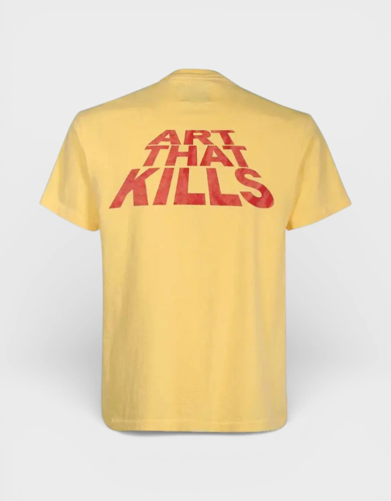 ATK Stack Logo Tee Yellow