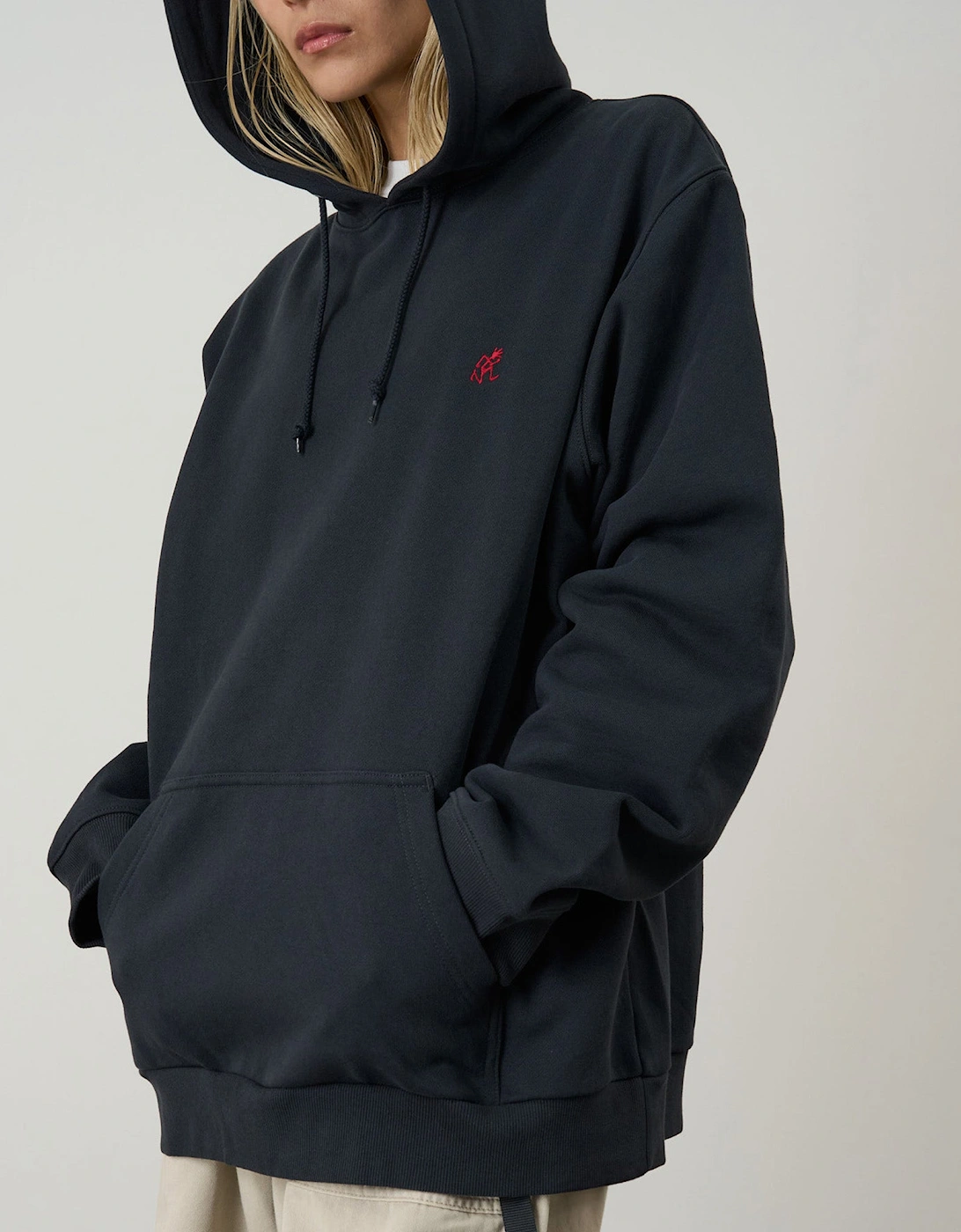 One Point Hooded Sweatshirt